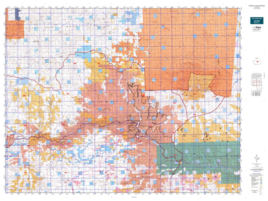 Montana Big Horn Sheep GMU 680 E Map Image