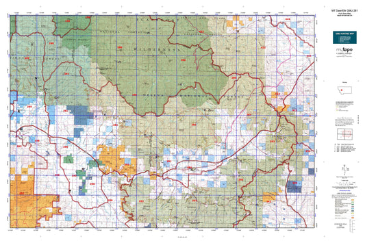 Montana Deer/Elk GMU 281 Map Image