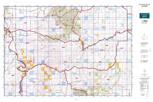 Montana Deer/Elk GMU 390 Map Image