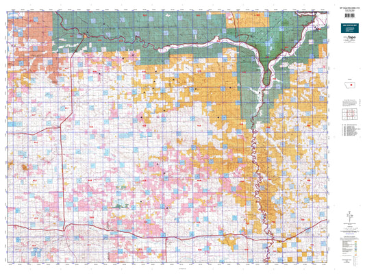 Montana Deer/Elk GMU 410 Map Image