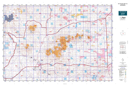 Montana Deer/Elk GMU 412 Map Image