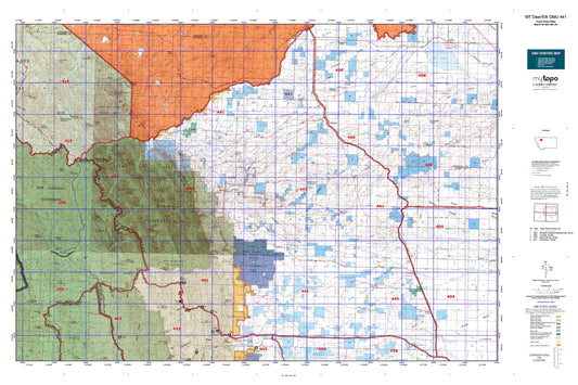 Montana Deer/Elk GMU 441 Map Image