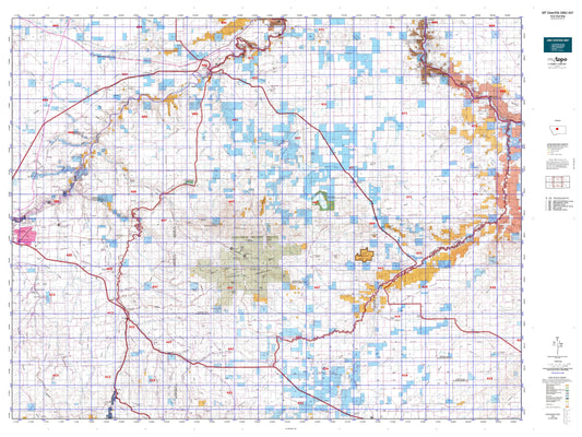 Montana Deer/Elk GMU 447 Map Image