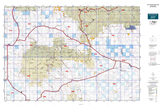 Montana Deer/Elk GMU 449 Map Image