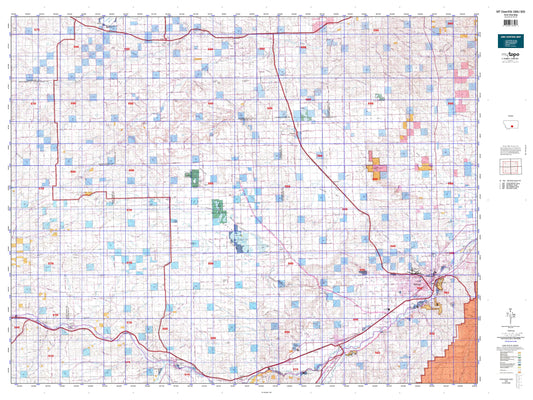 Montana Deer/Elk GMU 500 Map Image