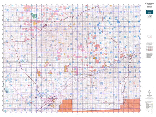 Montana Deer/Elk GMU 590 Map Image