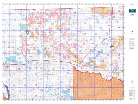 Montana Deer/Elk GMU 600 E Map Image
