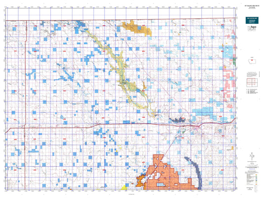 Montana Deer/Elk GMU 600 W Map Image