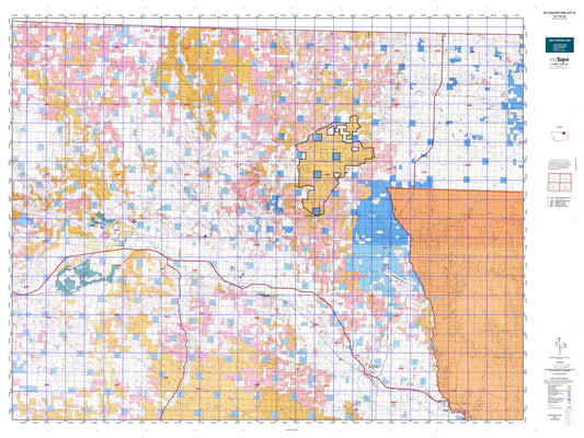 Montana Deer/Elk GMU 670 W Map Image
