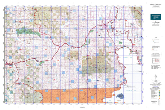 Montana Moose GMU 112 Map Image