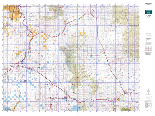 Montana Moose GMU 312 Map Image