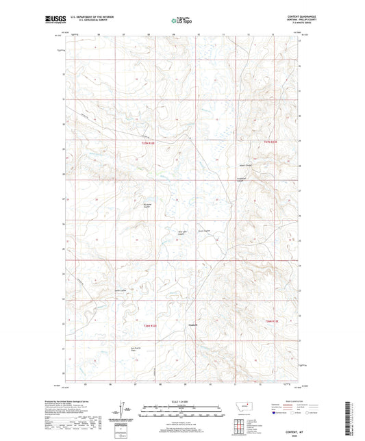 Content Montana US Topo Map Image