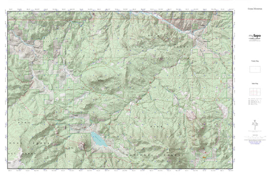 Modern Day Sniper MyTopo Explorer Series Map Image
