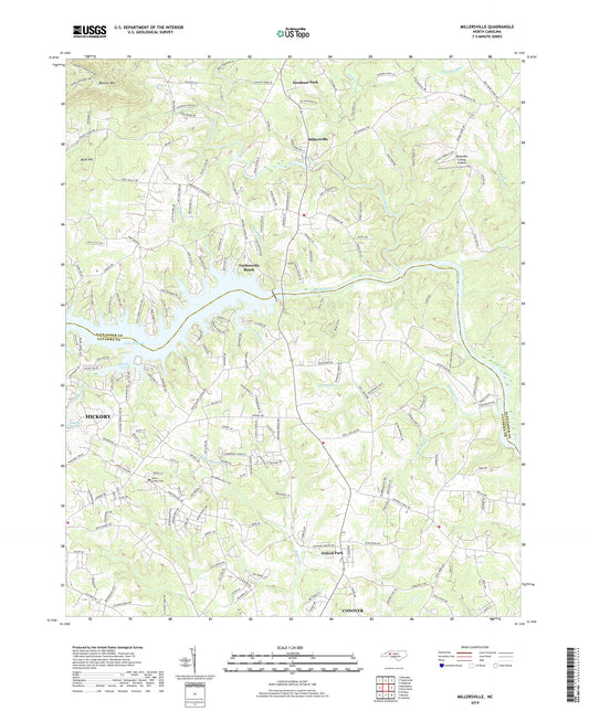 Millersville North Carolina US Topo Map Image