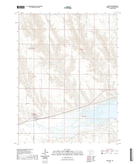 Stratton Nebraska US Topo Map Image