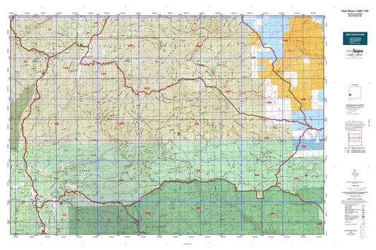 New Mexico GMU 16A Map Image