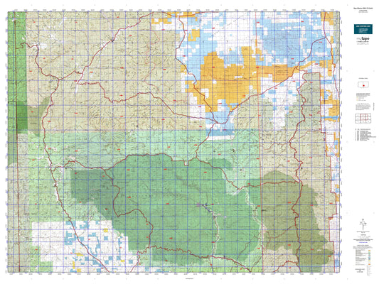 New Mexico GMU 23 North Map Image
