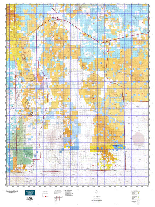 New Mexico GMU 26 Map Image