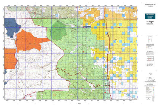 New Mexico GMU 52 Map Image