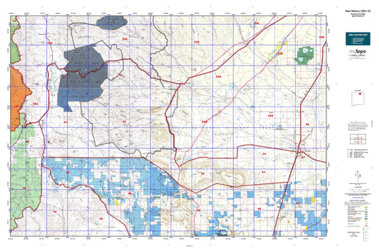 New Mexico GMU 54 Map Image