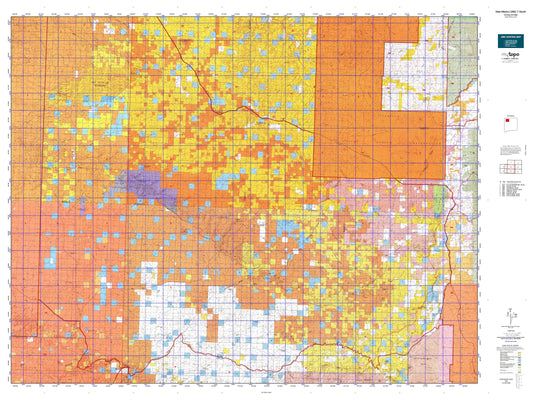 New Mexico GMU 7 South Map Image
