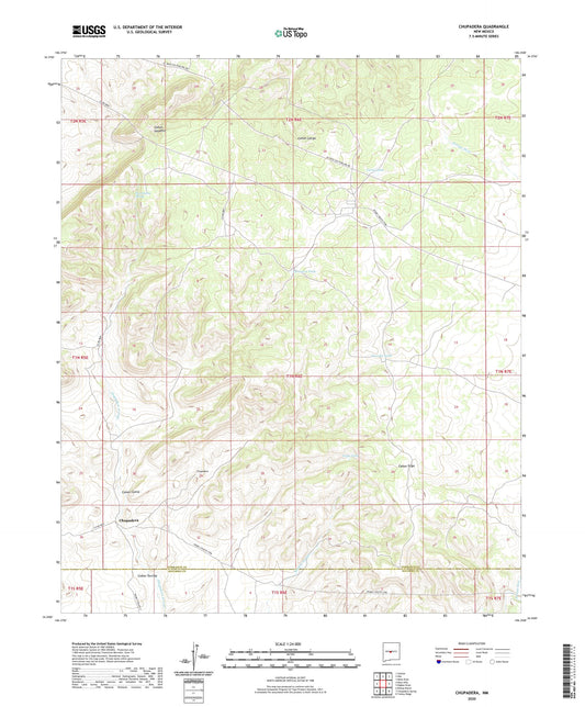 Chupadera New Mexico US Topo Map Image