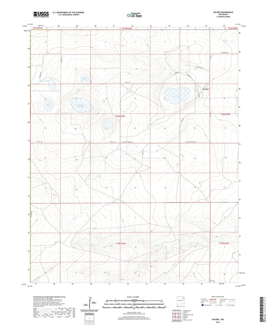 Hayden New Mexico US Topo Map Image