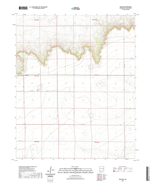 Ragland New Mexico US Topo Map Image