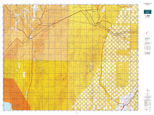Nevada GMU 041 North Map Image