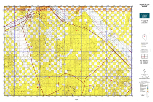 Nevada GMU 046 Map Image