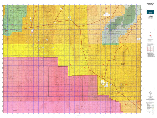 Nevada GMU 251 Map Image