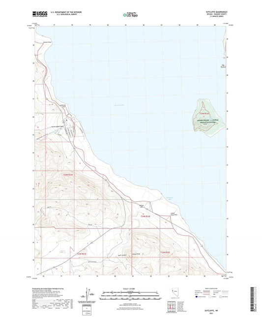 Sutcliffe Nevada US Topo Map Image