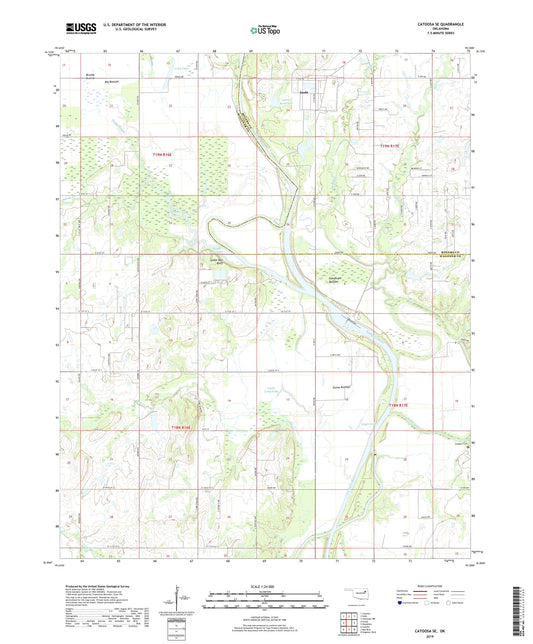Catoosa SE Oklahoma US Topo Map Image