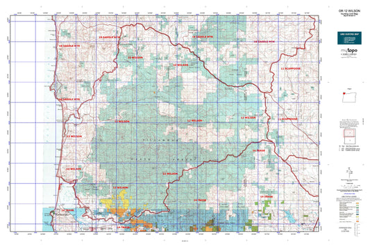 Oregon GMU 12 Wilson Map Image
