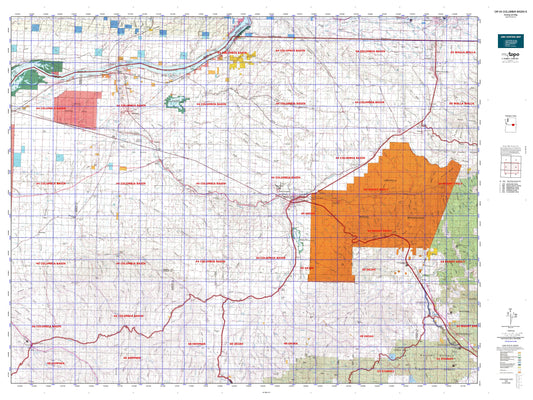Oregon GMU 44 Columbia Basin E Map Image