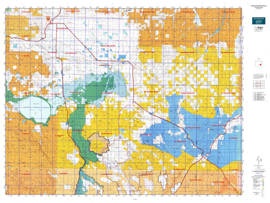 Oregon GMU 69 Steens Mtn N Map Image