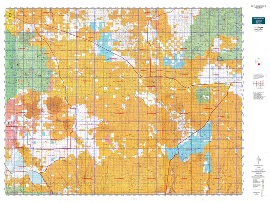 Oregon GMU 73 Wagontire N Map Image