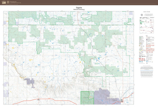 Oglala National Grassland Map