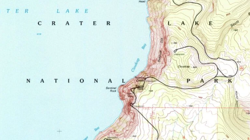 State of Oregon Maps MyTopo Map - Oregon Quad 