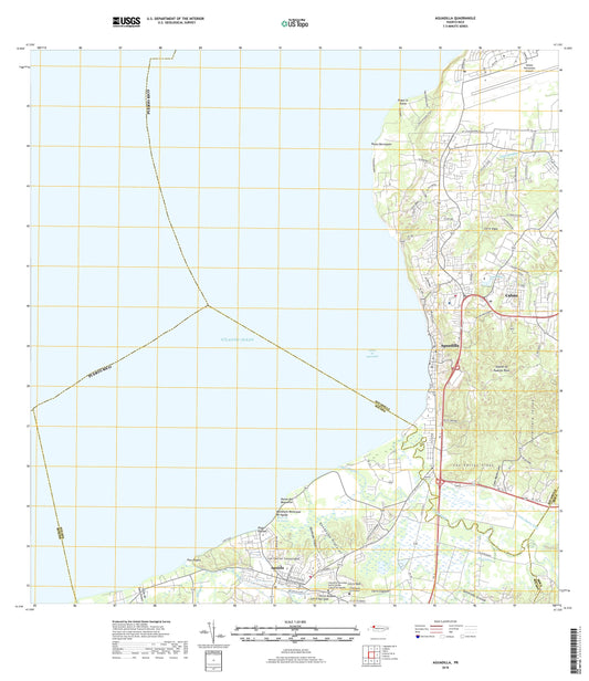 Aguadilla Puerto Rico US Topo Map Image