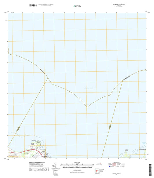 Fajardo OE N Puerto Rico US Topo Map Image
