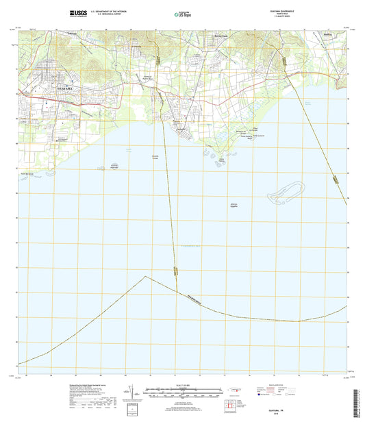 Guayama Puerto Rico US Topo Map Image