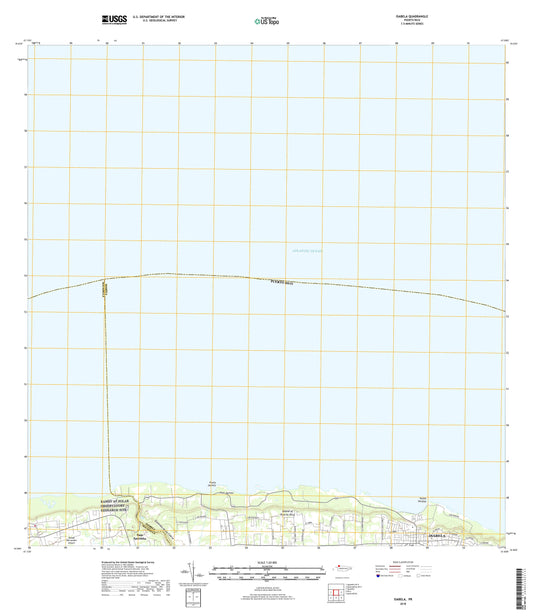 Isabela Puerto Rico US Topo Map Image