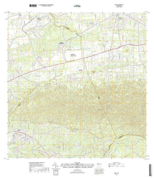 Moca Puerto Rico US Topo Map Image