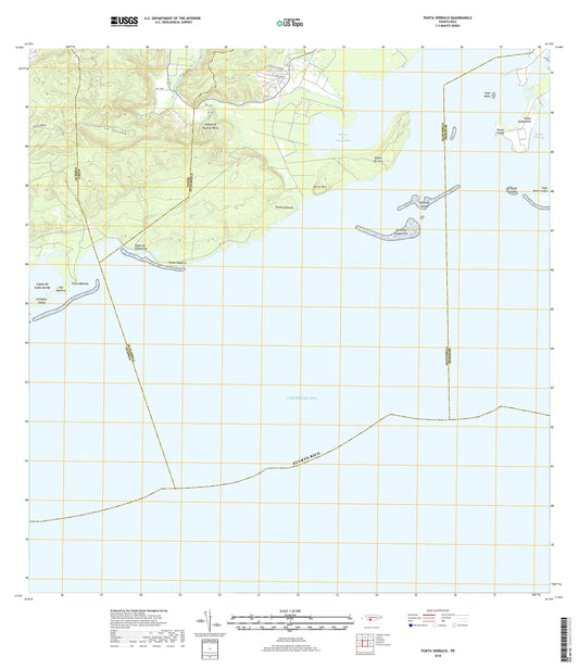 Punta Verraco Puerto Rico US Topo Map Image