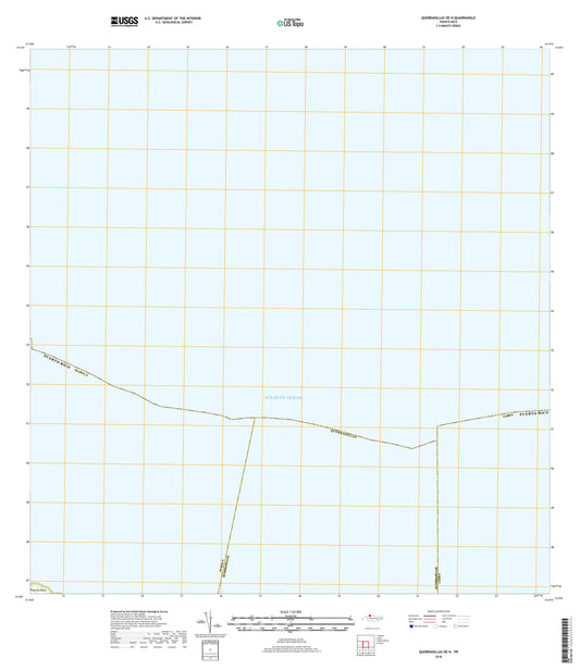 Quebradillas OE N Puerto Rico US Topo Map Image