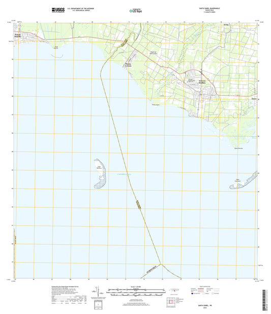 Santa Isabel Puerto Rico US Topo Map Image