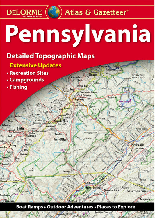 DeLorme Atlas and Gazetteer Pennsylvania