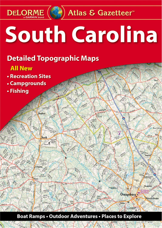 DeLorme Atlas and Gazetteer South Carolina
