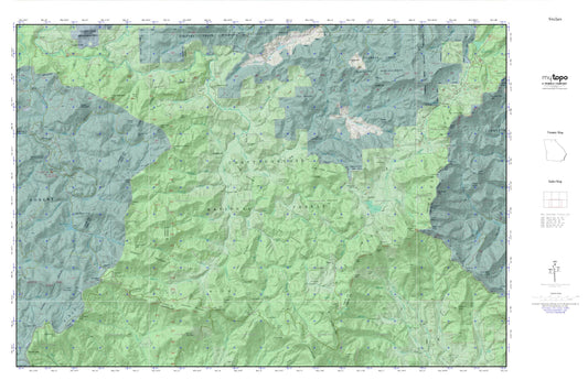Suches MyTopo Explorer Series Map Image